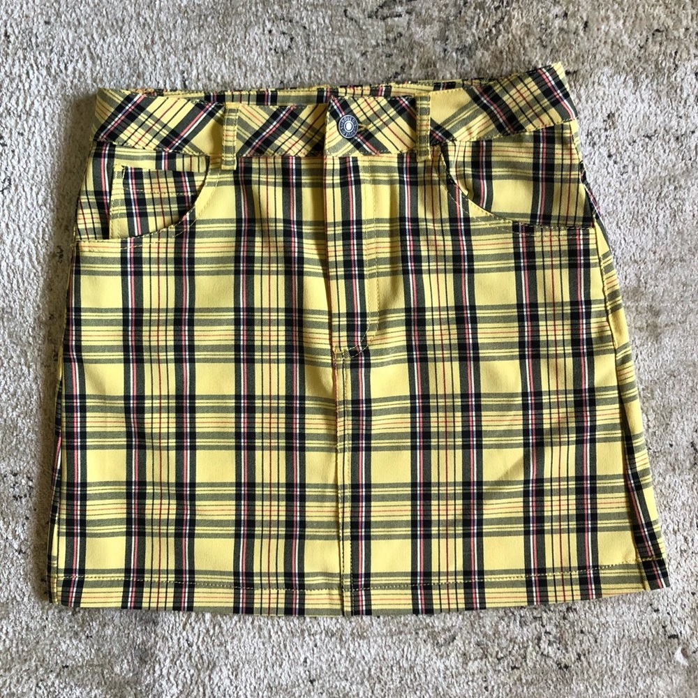 Plaid Mini Skirt 🇮🇹